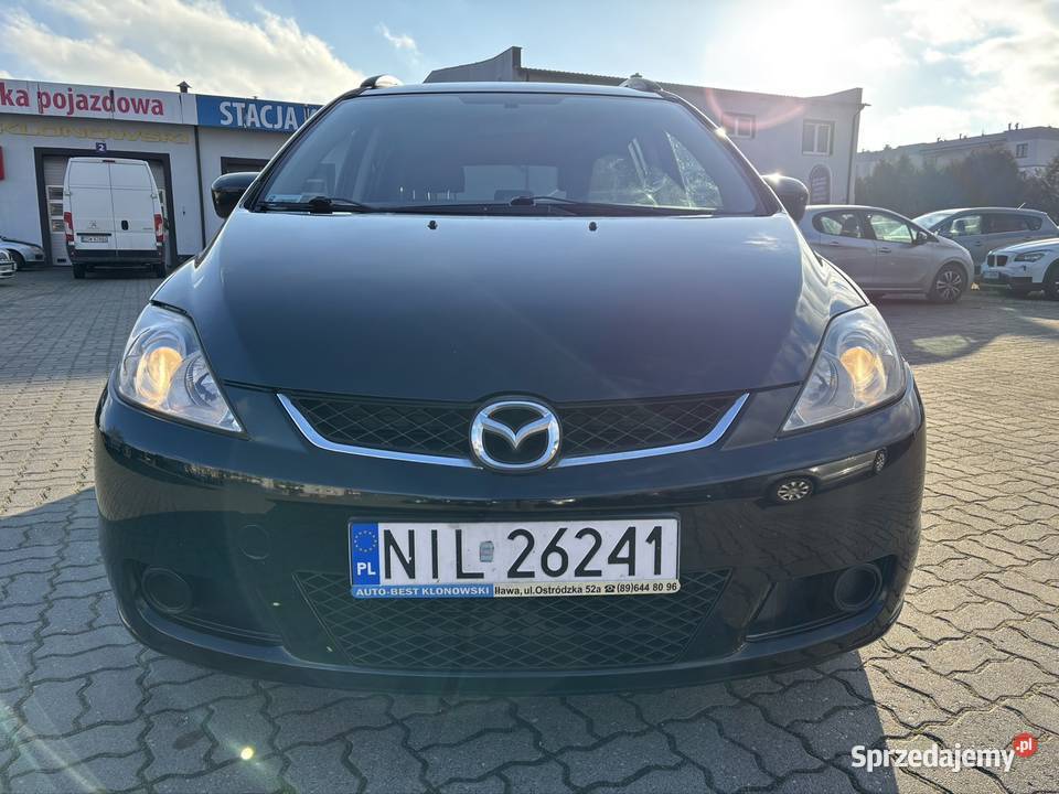 Mazda 5 20d 110 7osobowy Klimatronik Alu Stan kurtyny powietrzne Iława
