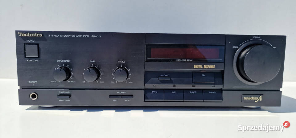 Wzmacniacz Technics SUX101 Amplifer Wzmacniacze i pokrewne wielkopolskie Międzychód