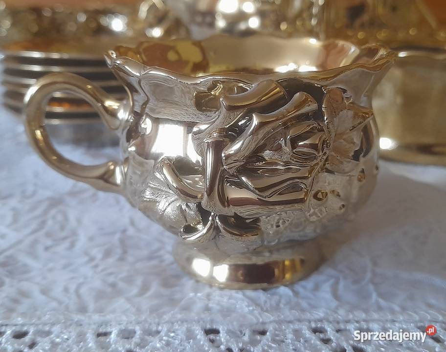 Zastawa zestaw kawowy filiżanki ROSYJSKI ZESTAW Ostrów Mazowiecka