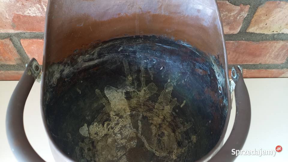 Pojemnik miedziany Osłonka na doniczkę Doniczka Doniczki i osłonki zachodniopomorskie Gawroniec