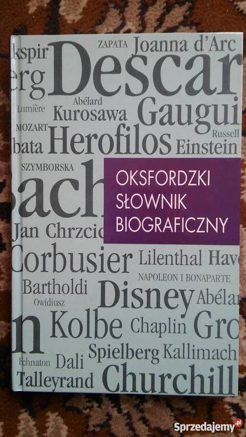 Oksfordzki Słownik Biograficzny ok. 4400 biografii