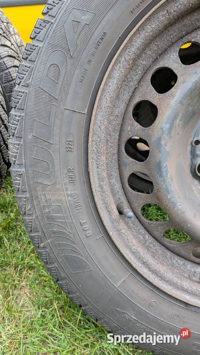 Felga stalowa Mercedes opony zimowe Fulda x4 łódzkie Aleksandrów Łódzki