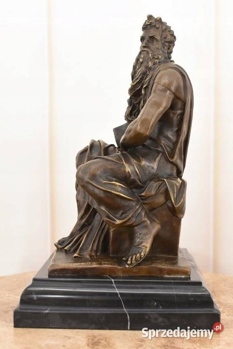 Mojżesz z Tablica Dziesięć Przykazań Biblia Kraków