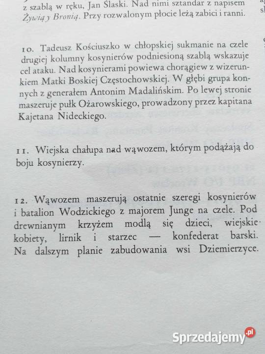 Panorama Racławicka obraz w 12 planszach