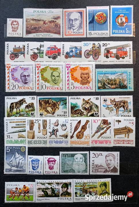 Znaczki polskie 1985 czyste łódzkie Leźnica Wielka-Osiedle