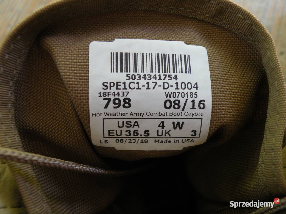 Buty combat coyote 4W