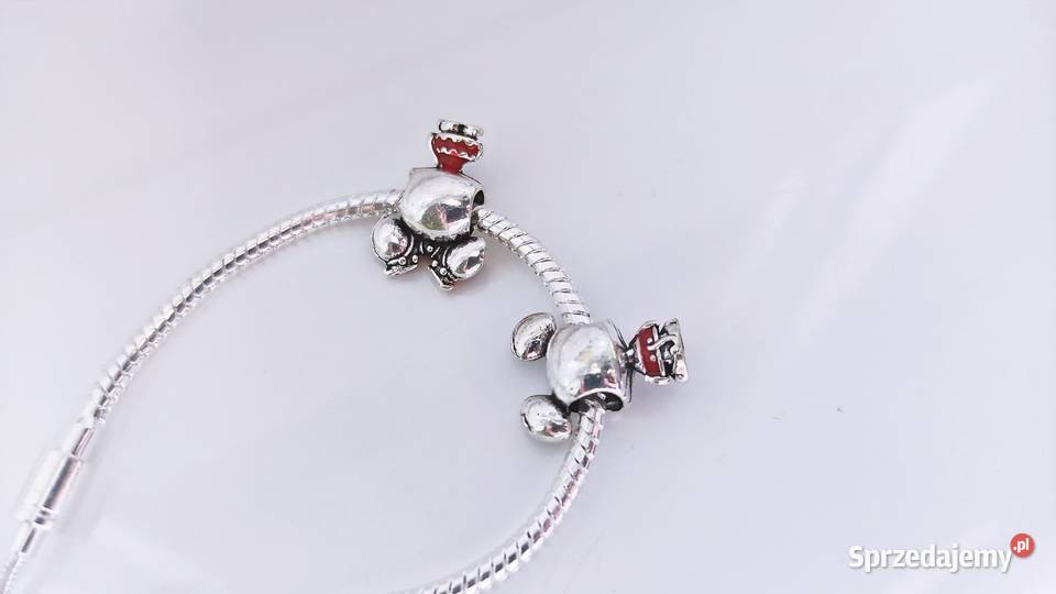 Bransoletka modułowa z zawieszkami Charmsy sprzedam