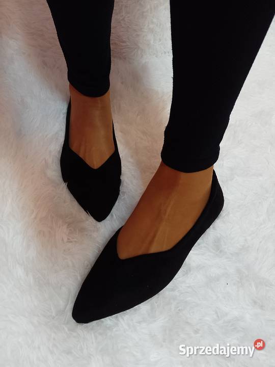 4142 Czarne baleriny biznesowe NOWE inna małopolskie sprzedam