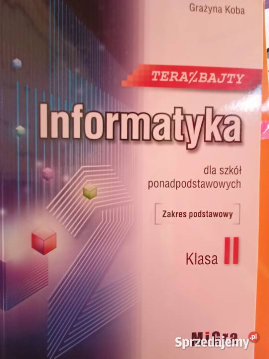 Informatyka migra teraz bajty podręczniki Warszawa
