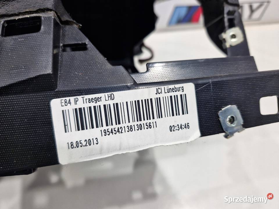 BMW X1 E84 DESKA KONSOLA ORYGINAŁ AIRBAG KOMPLET