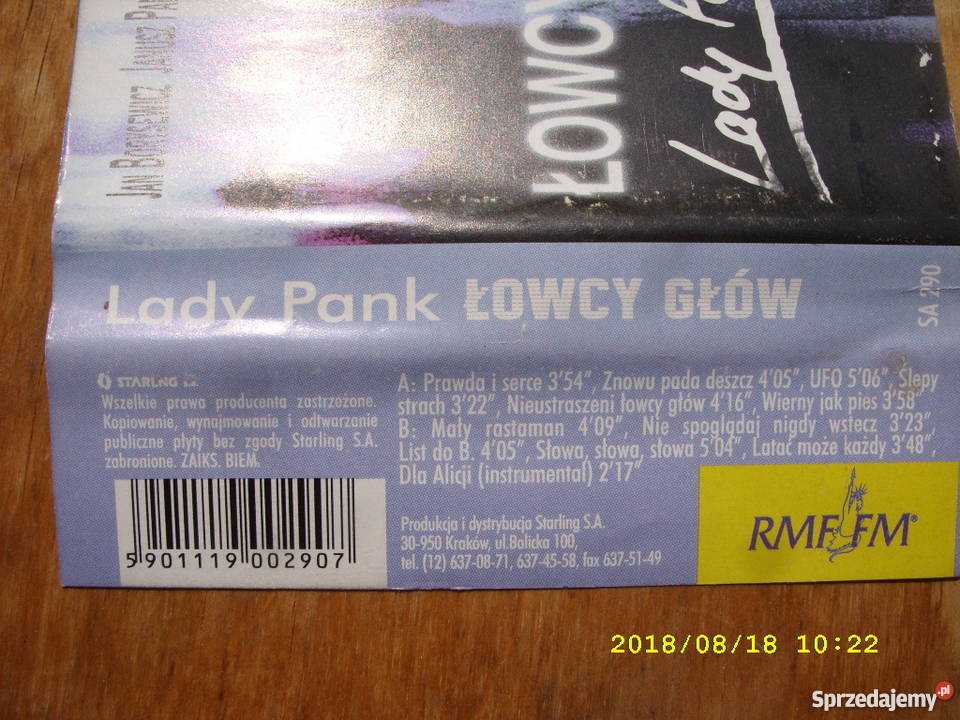 ROCK kaseta LADY PANKLOWCY GLOW Płyty i kasety Wołów