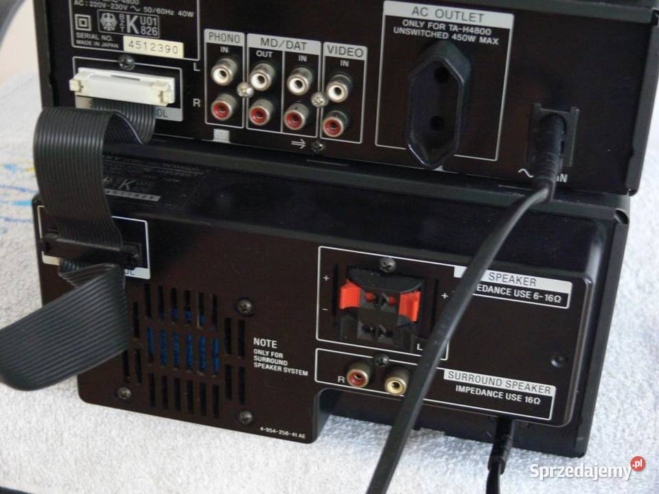 Wieża Sony MHC4800 korektor WYSYŁKA Jasło sprzedam