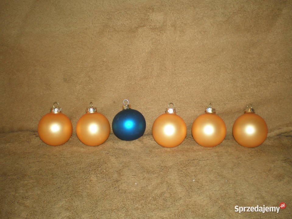Sprzedam bombki choinkowe jednokolorowe używane Piekary Śląskie sprzedam