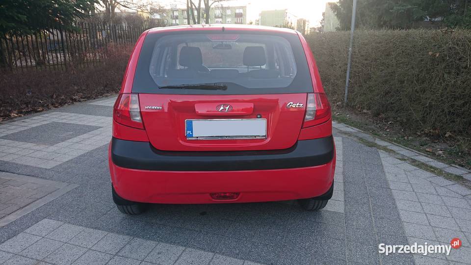 Hyundai Getz 11 MPI benzyna 66 2008r spalanie 5L Wołomin