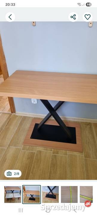 Stół plus 2 taborety Stoły śląskie Wręczyca Wielka