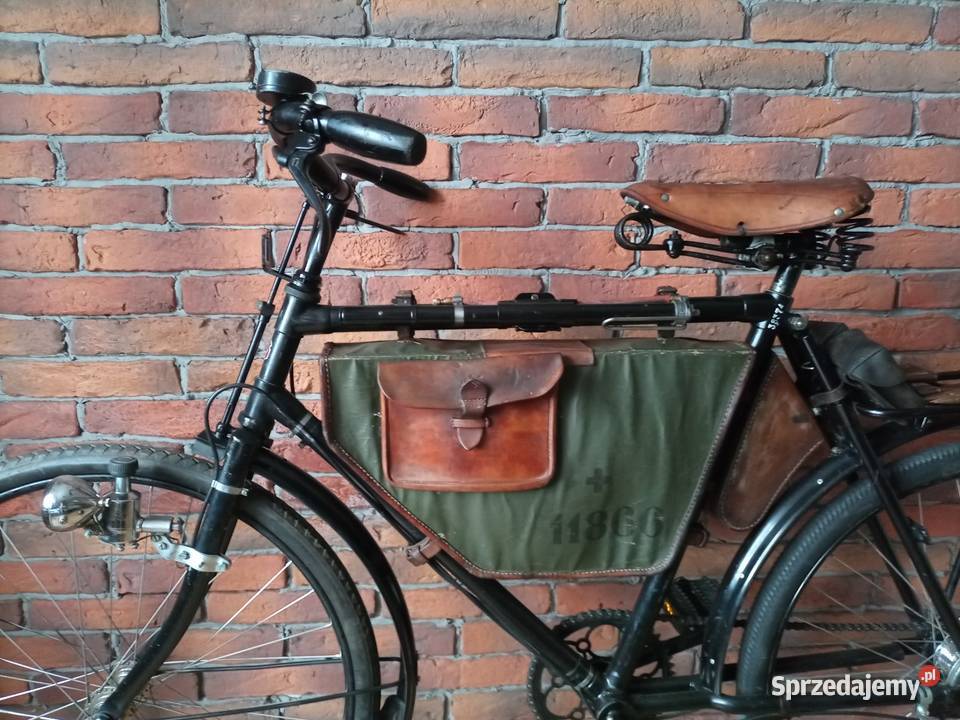 Zabytkowy Szwajcarski Rower Wojskowy Konin