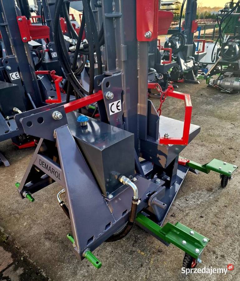 Łuparka pionowa hydrauliczna ELEKTRYCZNA Demarol