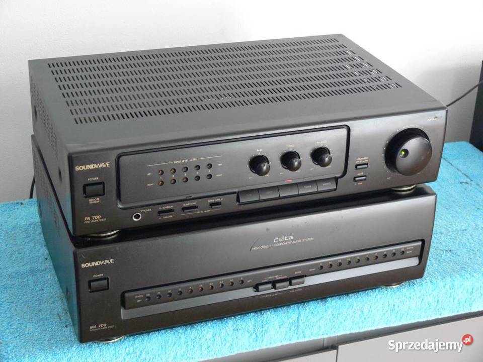 Wzmacniacz Soundwave PA700 i MA700 mocny 515 wat Jasło