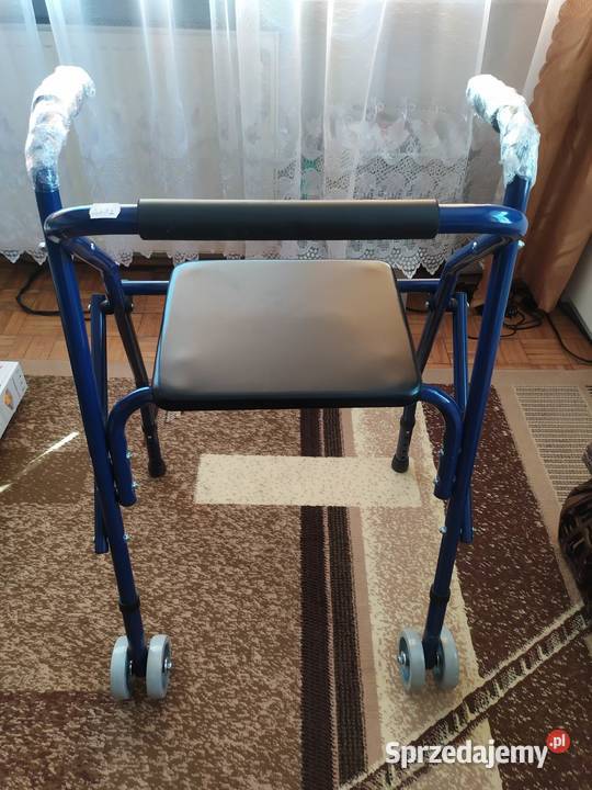 Chodzik z siedziskiem Sprzęt rehabilitacyjny i ortopedyczny Pruszków sprzedam