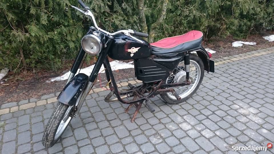 WSK 125 M06B1 1969 Rama bez silnika Ryki