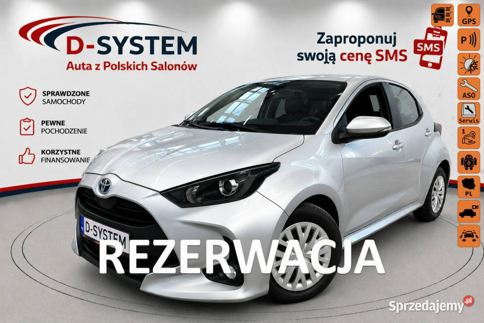 Toyota Yaris 23 Yaris Salon Polska 1Właściciel system Start-Stop Białystok