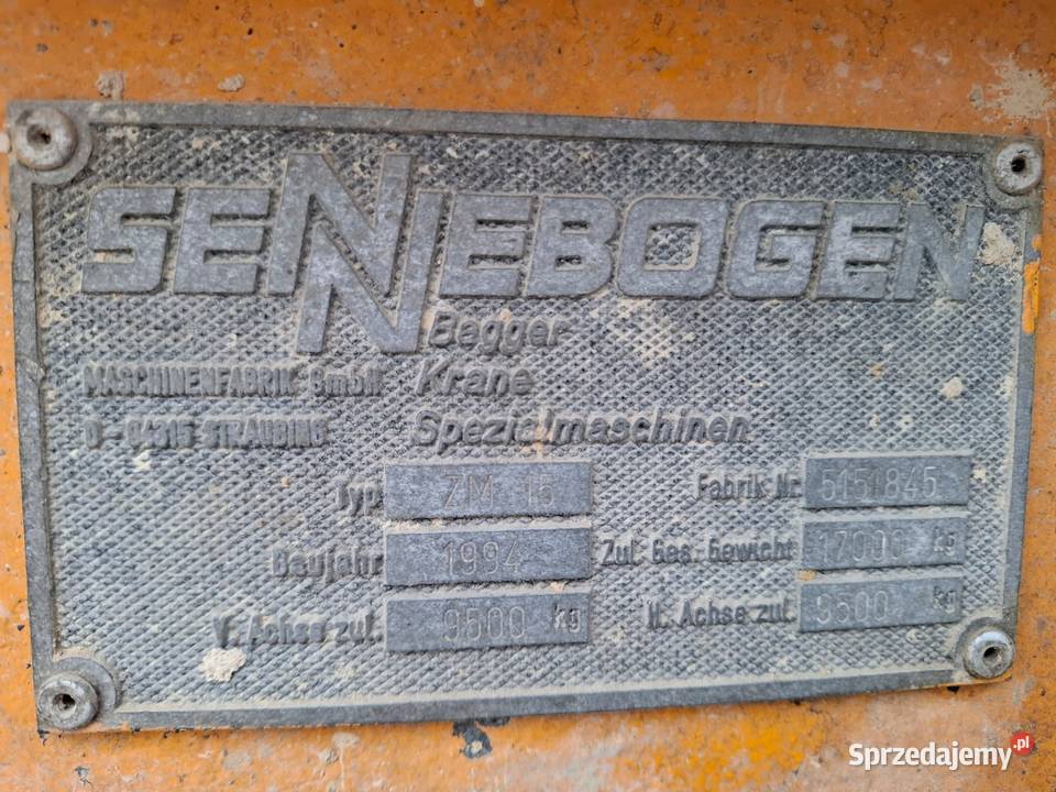 Zeppelin ZM15 Koparka kołowa 1994r sprawna
