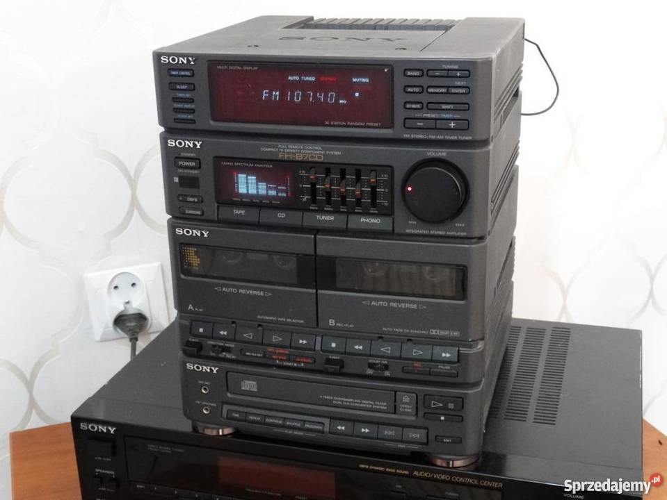 Wieża Sony mocna WYSYŁKA Wieże i miniwieże Jasło sprzedam