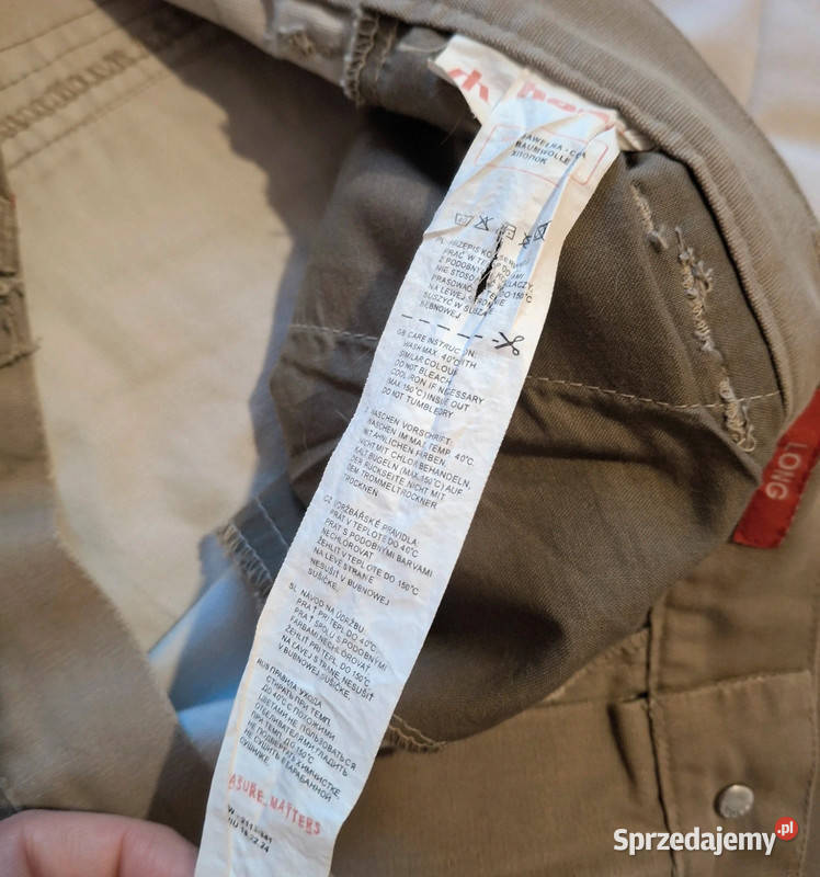 Spodnie męskie cargo House bojówki rozmiar L