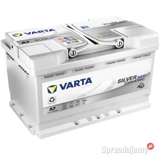 Akumulator VARTA AGM STARTSTOP A7 70Ah 760A osobowe Warszawa