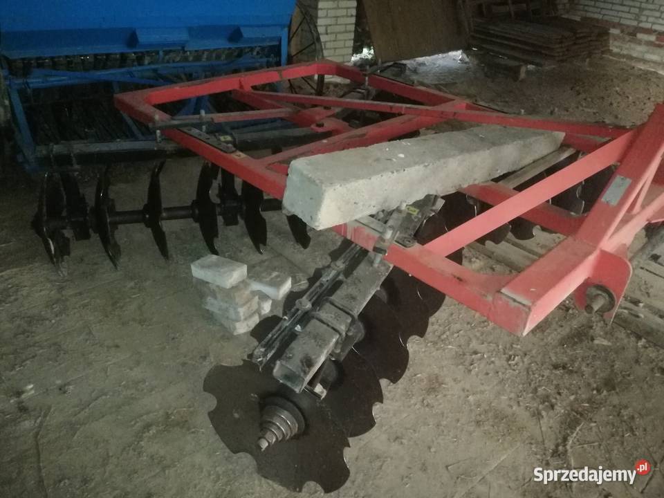Brona talerzowa 27m X talerzówka romasz warka Zakłodzie