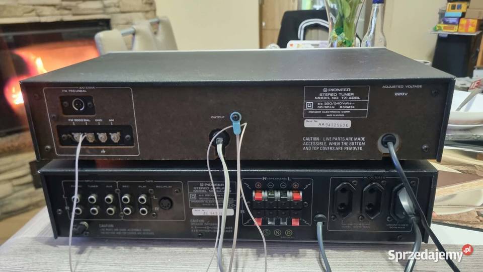 Wzmacniacz Pioneer SA408 plus tuner Pioneer Warta