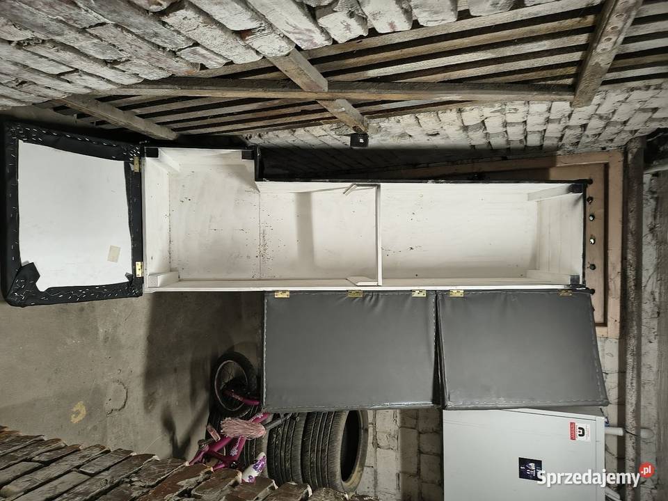 Siedzisko że schowkami drewno Kęty