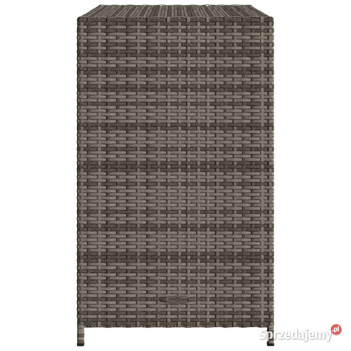 Szafka ogrodowa szara 83x45x76 polirattan Warszawa