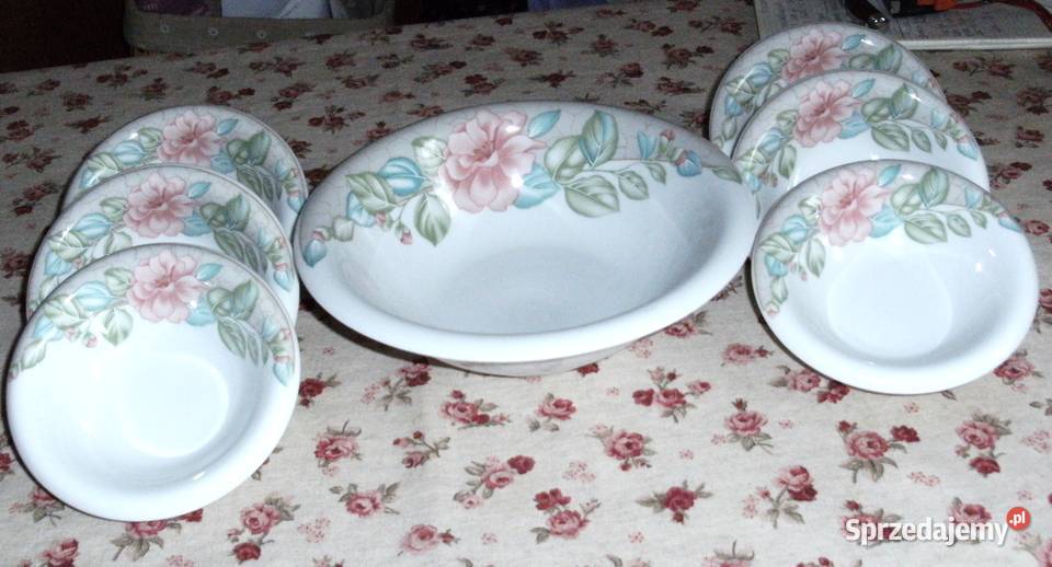 Komplet miseczek 1 6 porcelana Mitterteich Kraków sprzedam