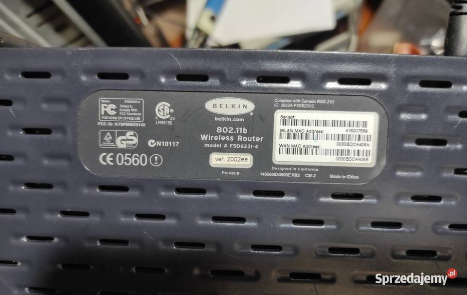 WiFi routery access poit stare AirLive Belkin router Rzeszów sprzedam