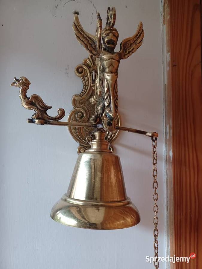 Piękny dzwon mosiężny wielkopolskie sprzedam