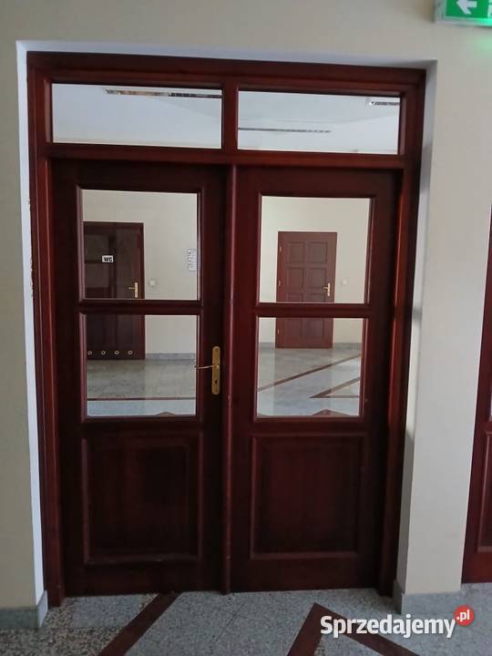 Drzwi drewniane 165x245 solidne