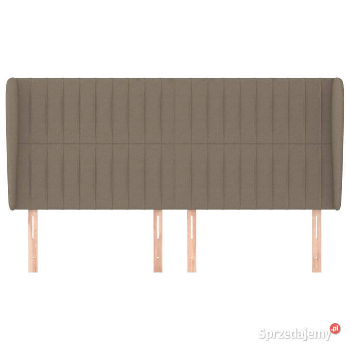 Zagłówek uszak taupe 183x23x118128 tkanina Warszawa sprzedam