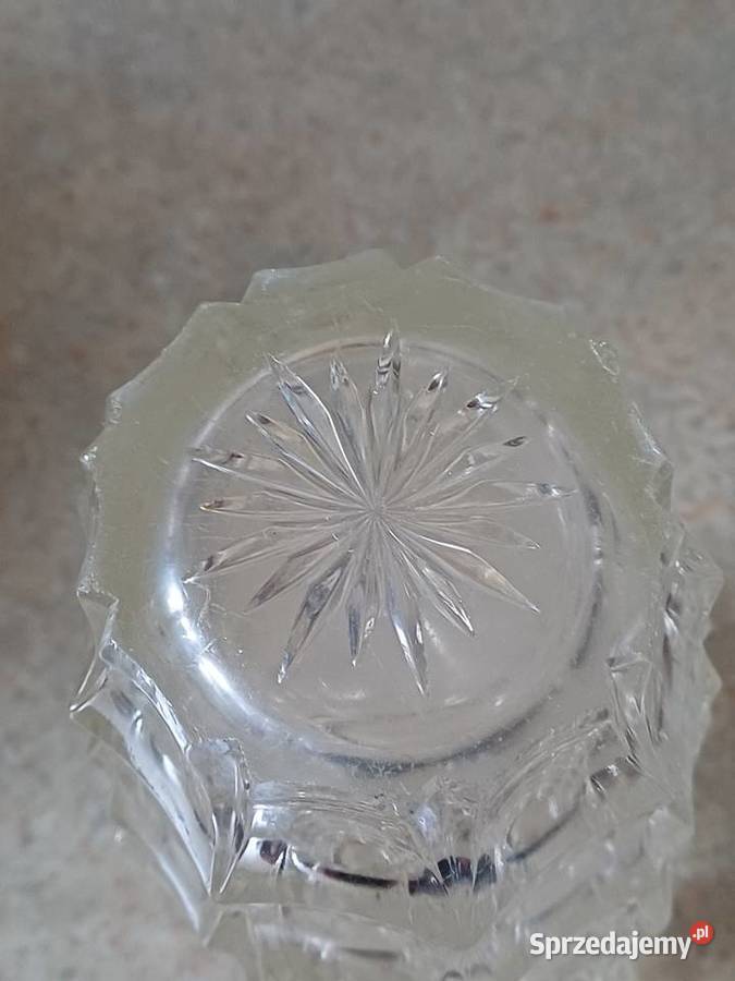 vintage wazon szkło Nowy Targ