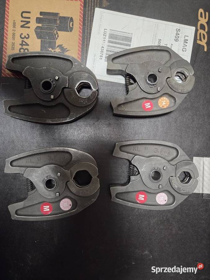 Szczeki do zaciskarek Konin