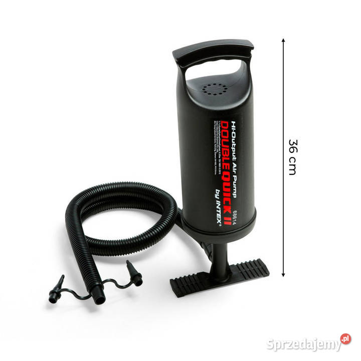 Duża pompka ręczna do matareca basenu DOUBLE Smogorzów sprzedam