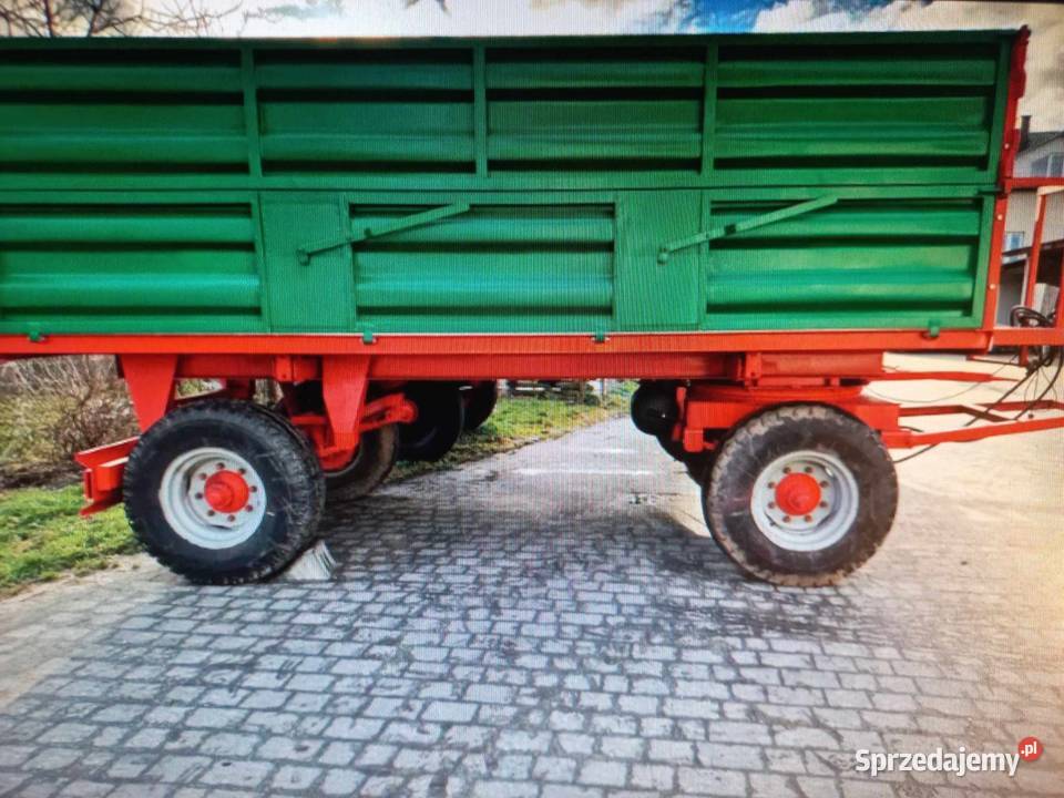 Przyczepa rolnicza Autosan D55 świętokrzyskie Węgleszyn