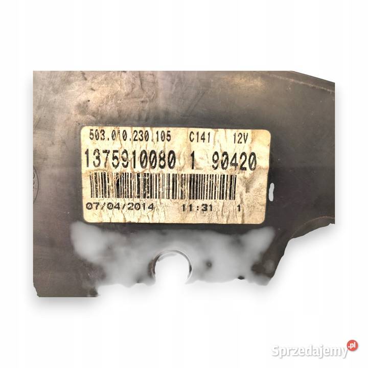 LICZNIK ZEGARY 1375910080 Fiat Ducato Boxe osobowe Chełm