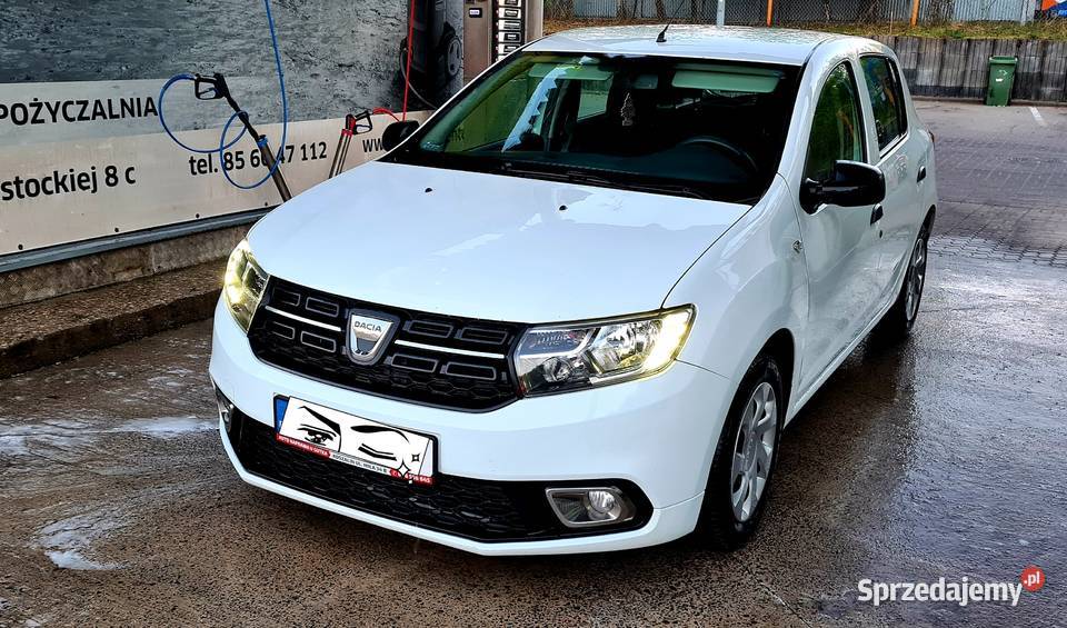 Dacia Sandero 10 benz klimamozl ZAMIANA isofix podlaskie Wasilków