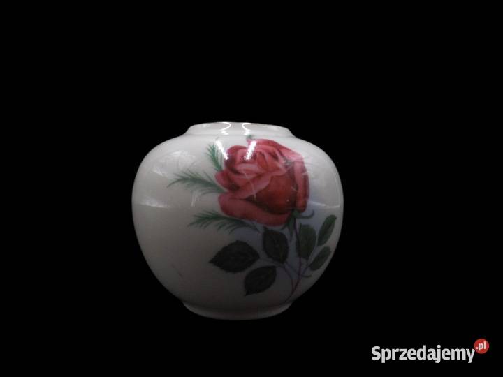 Wazon wazonik ecru róża