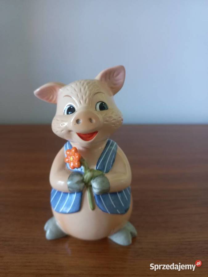 Figurka porcelanowa Świnka Siggi Goebel Toruń