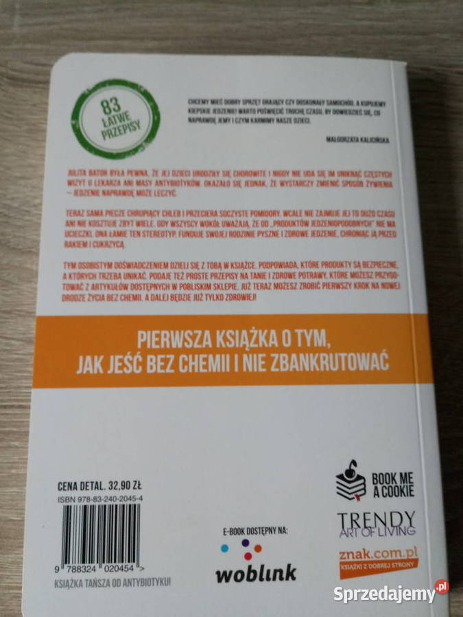 Zamień chemię na jedzenie Julita Bator miękka Kraków