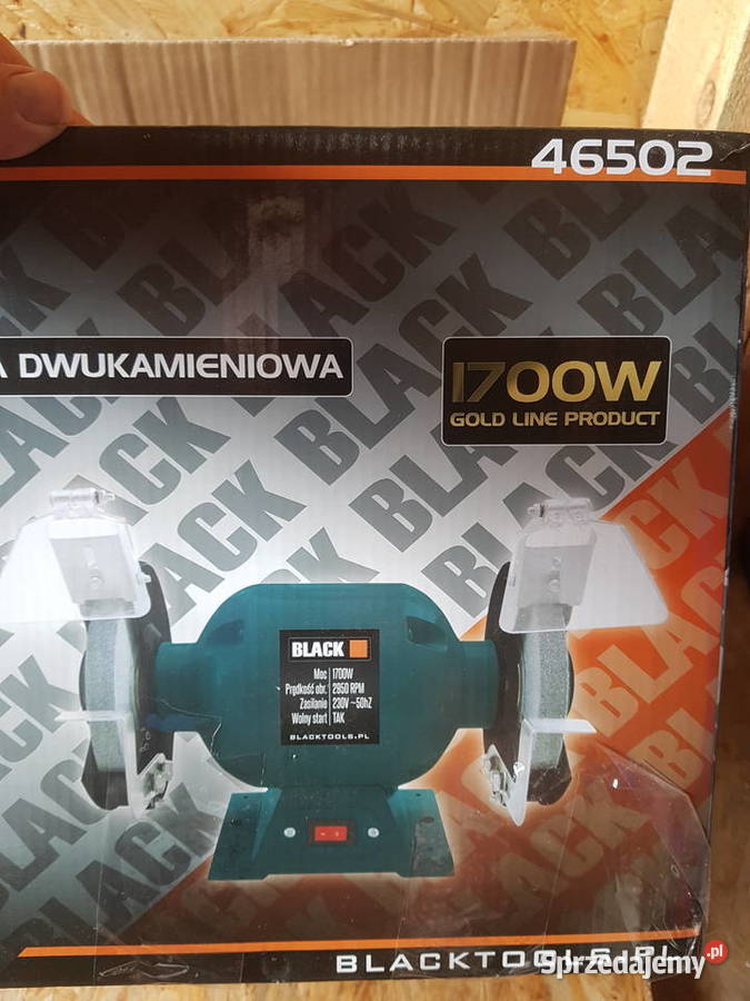 SZLIFIERKA STOŁOWA 1700W 2xKAMIEŃ 200 MM Głogowa sprzedam