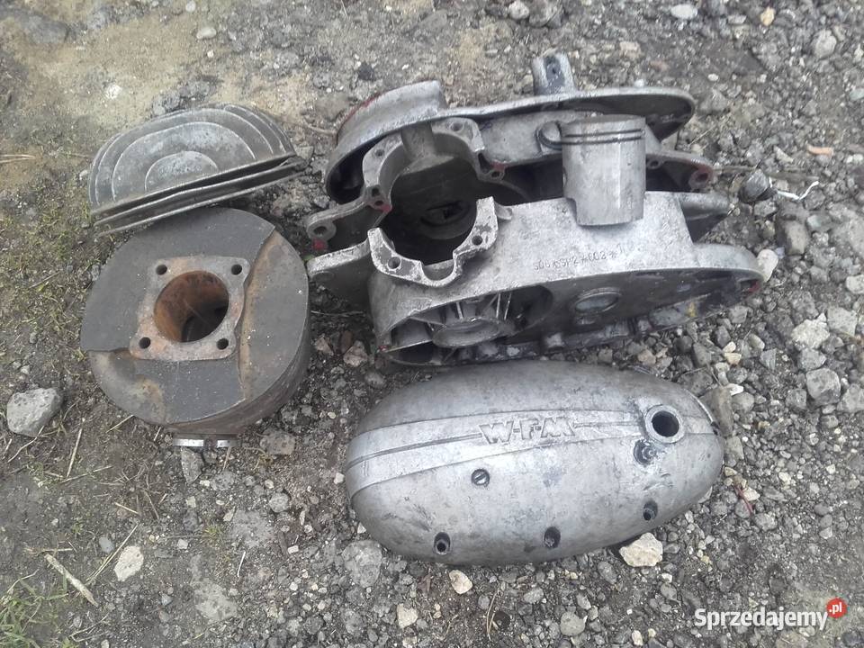 silnik Shl m06 150 wsk 150 kartery cylinder Wola Rzędzińska