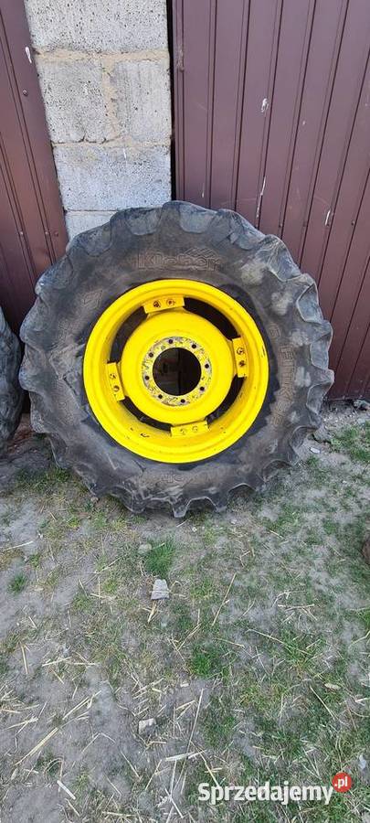 Felgi koła komplet john deere 420 70 28 Brzeźnio